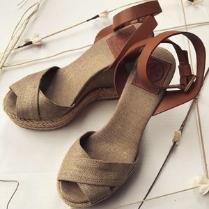 SOLD Tory Burch Wedges